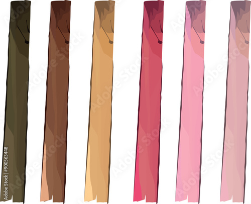 pink color board, wood, set of boards, natural materials, wood texture