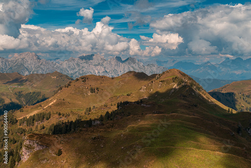 September is the best month for trekking in the beautiful Carnic Alps, Friuli-Venezia Giulia, Italy photo