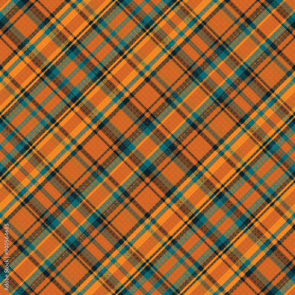 Tartan plaid pattern with texture. Tartan plaid pattern with texture.