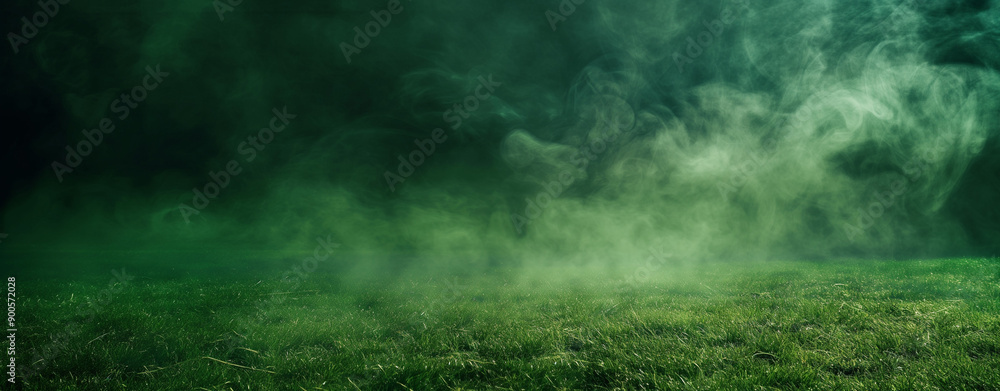 Fototapeta premium rain drops on the grass