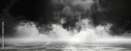 black and white smoke