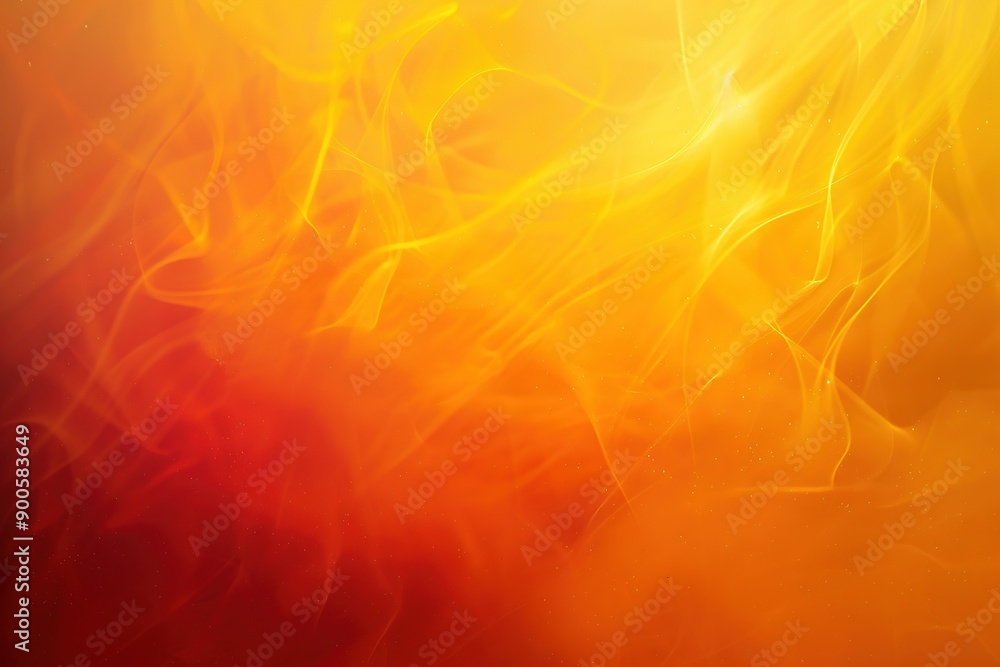 Abstract yellow and orange gradient with wispy patterns Abstract yellow and orange gradient with wispy patterns