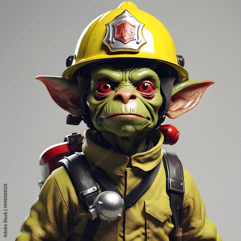 Goblin Firefighter Goblin Firefighter