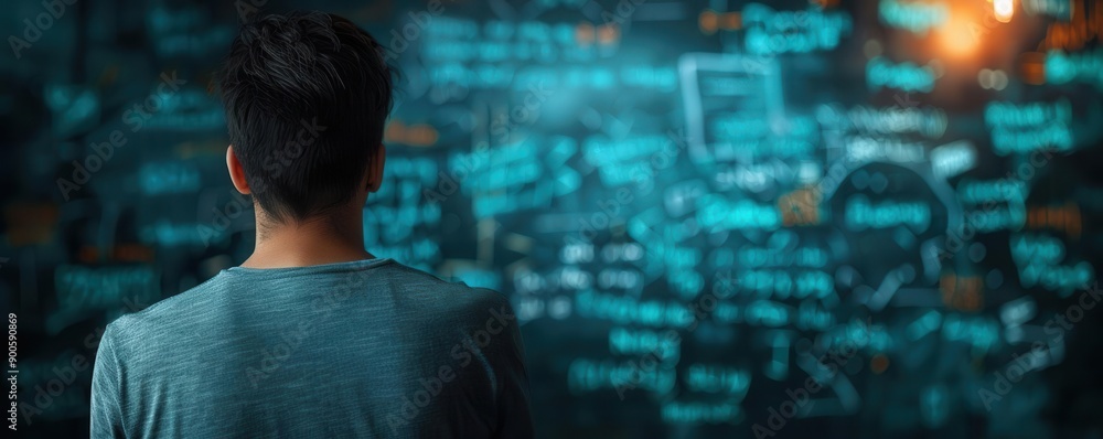 An entrepreneur planning on a whiteboard, focusing on strategy and business planning, copy space, strategy theme, hyperrealistic, overlay, meeting room backdrop An entrepreneur planning on a whiteboard, focusing on strategy and business planning, copy space, strategy theme, hyperrealistic, overlay, meeting room backdrop