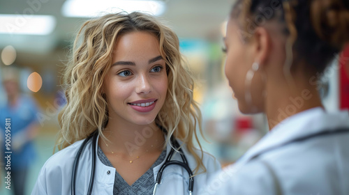 portrait of a doctor posing with a confident smile