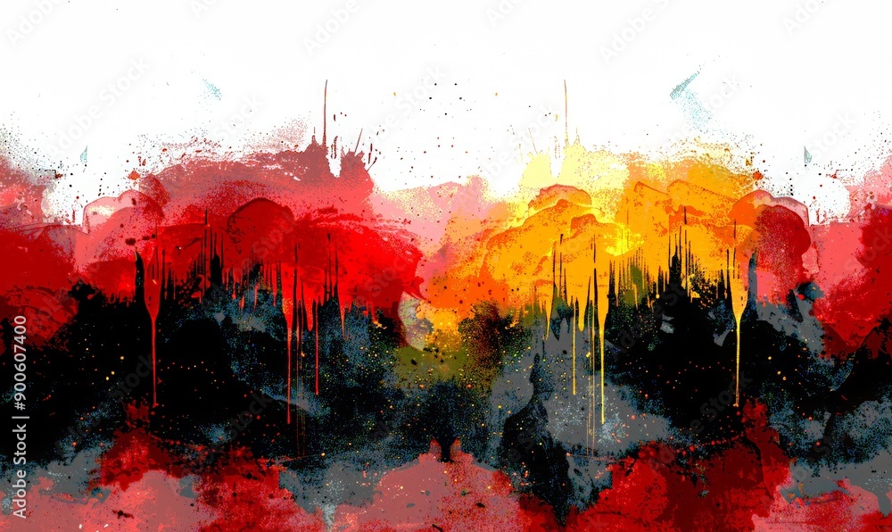 Colorful bright abstract psychedelic grunge texture background. Design base for website, print, banner, wallpaper, business card, brochure Colorful bright abstract psychedelic grunge texture background. Design base for website, print, banner, wallpaper, business card, brochure