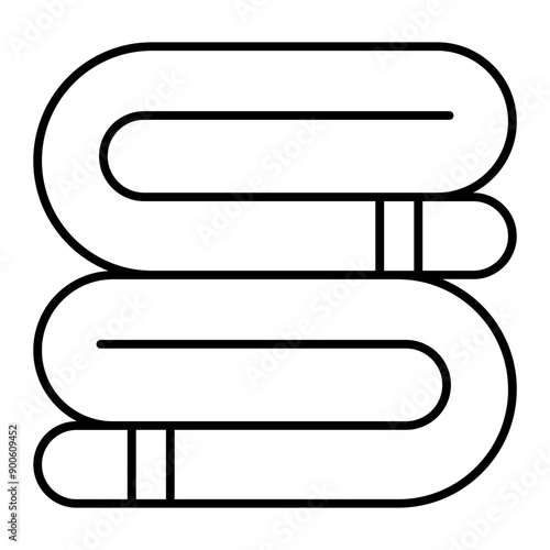 Blanket icon. outline icon