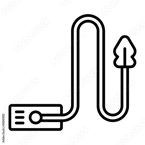 Oxygen icon. outline icon