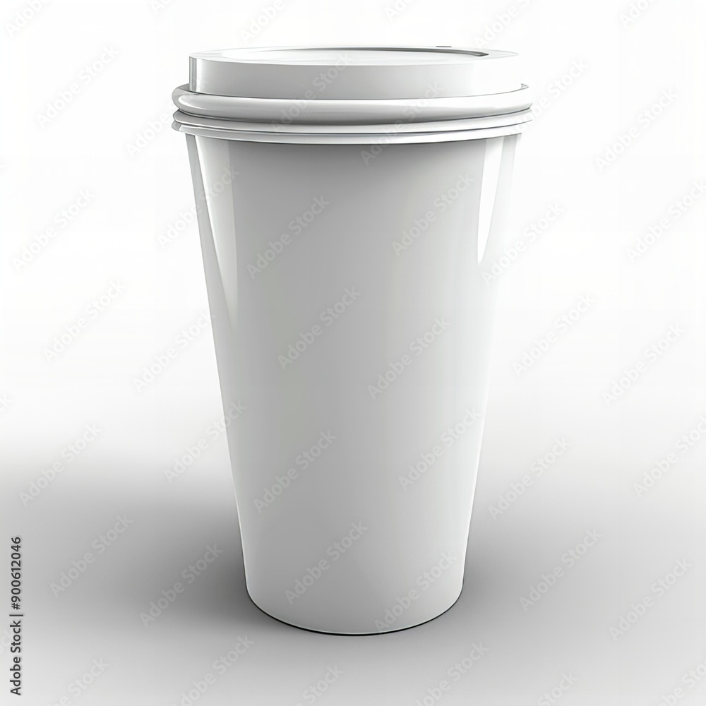 Paper Cup for dinks , isolated with white background Paper Cup for dinks , isolated with white background