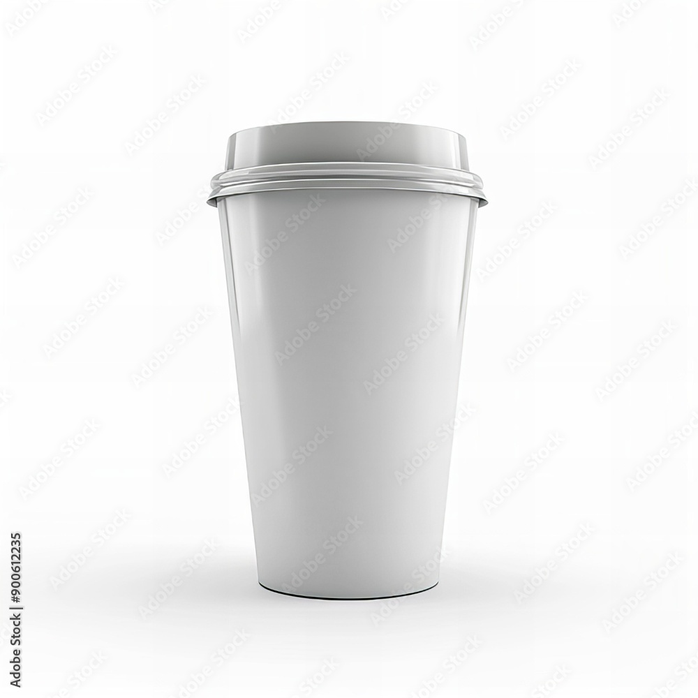 Paper Cup for dinks , isolated with white background Paper Cup for dinks , isolated with white background