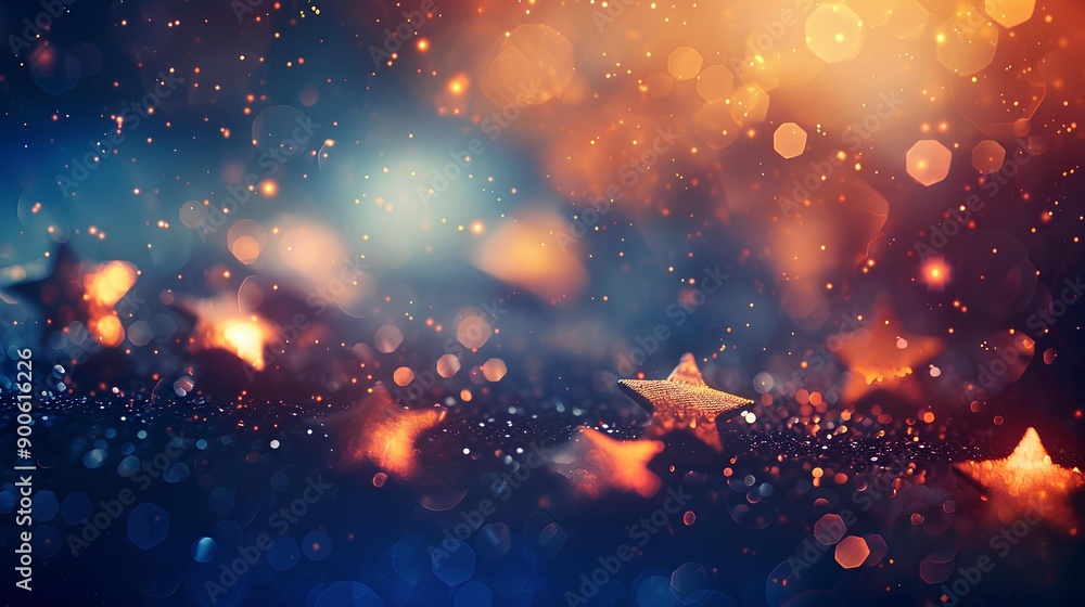 Obraz premium Defocused Luxury Background A defocused glittering