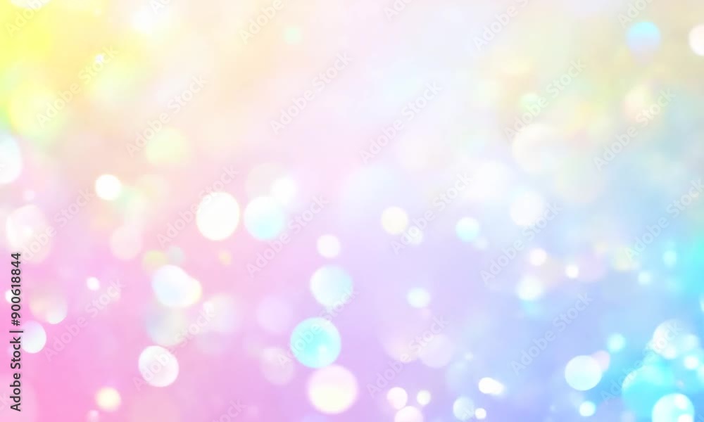 Pastel Dream: Soft, luminous bokeh circles dance across a dreamy pastel rainbow gradient, creating a whimsical and enchanting abstract background. Pastel Dream: Soft, luminous bokeh circles dance across a dreamy pastel rainbow gradient, creating a whimsical and enchanting abstract background.