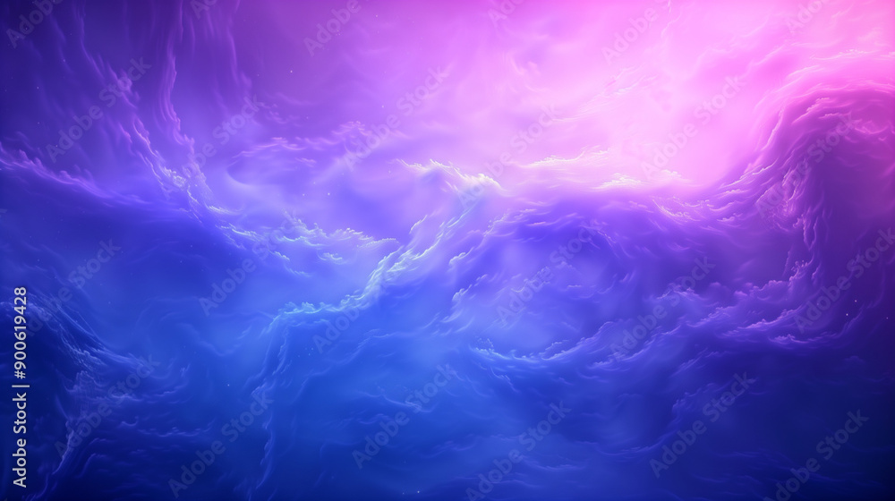 Purple blue background, sky backdrop 
