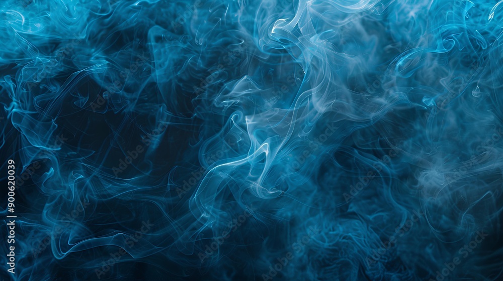 Mystical Blue Smoke Swirls Create a studio backdrop Mystical Blue Smoke Swirls Create a studio backdrop