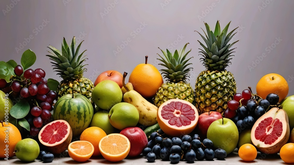 fruits on a table fruits on a table