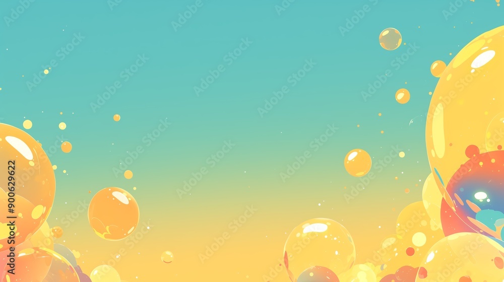 Fototapeta premium 抽象的なデザインアートの背景画像