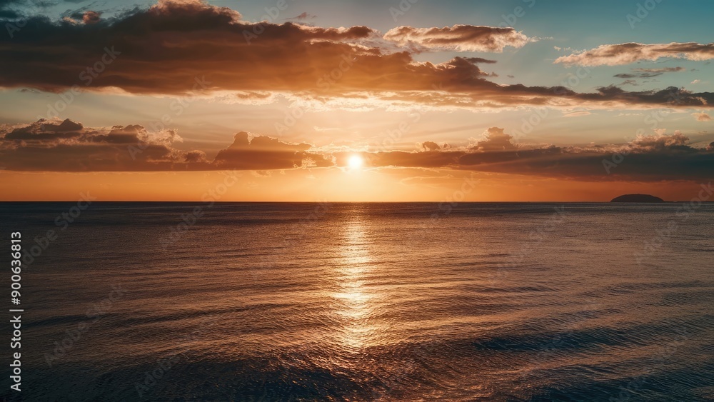 Obraz premium Golden Hour Seascape