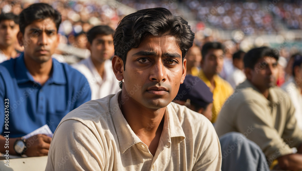 portrait of Indian man portrait of Indian man