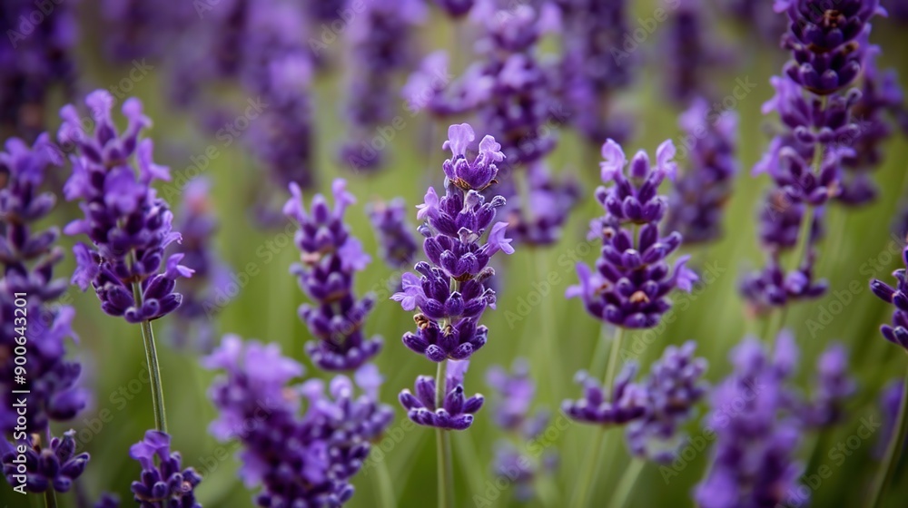 Obraz premium Lavender garden wallpaper