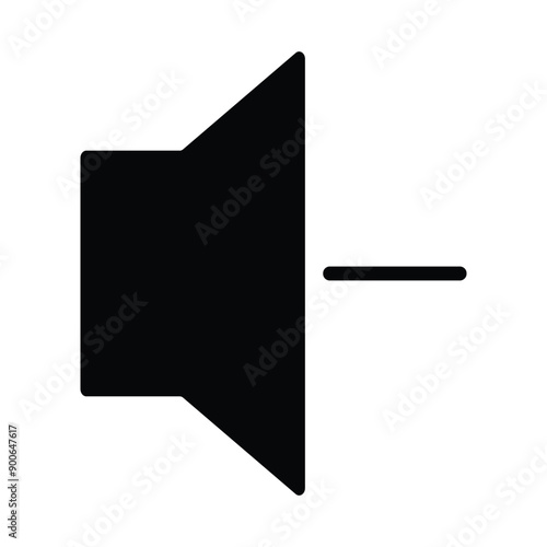 Speaker sound  icon vector 