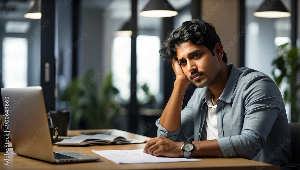 Obraz premium portrait of Indian man