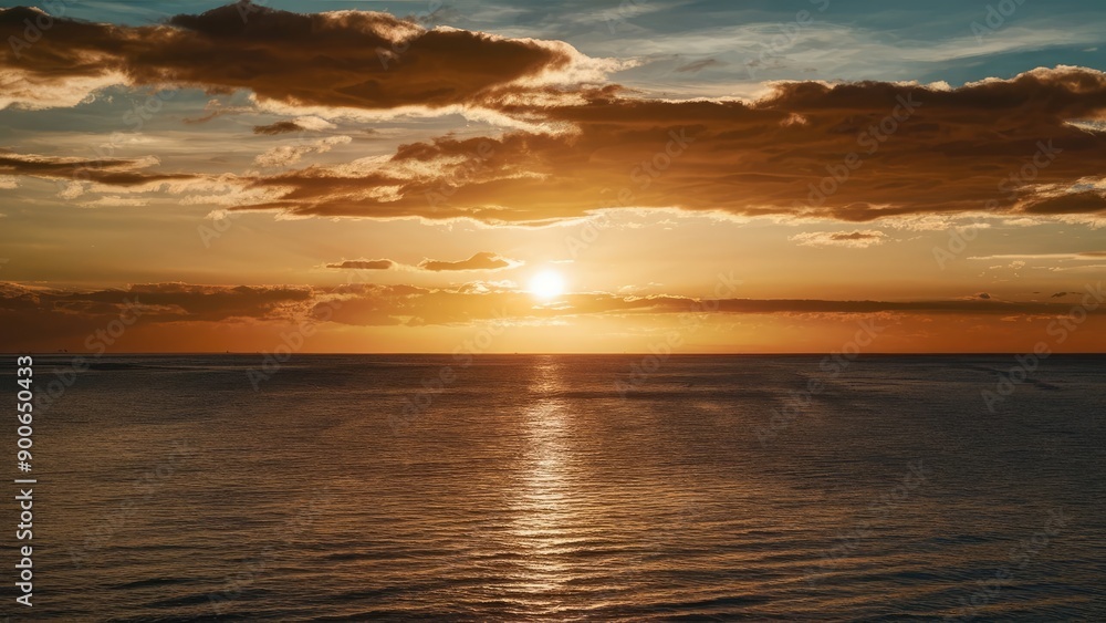 Fototapeta premium Peaceful Evening Skyline