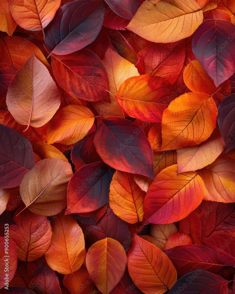 A vibrant display of autumn leaves in rich hues of red, orange, and yellow, perfect for seasonal themes and nature projects. A vibrant display of autumn leaves in rich hues of red, orange, and yellow, perfect for seasonal themes and nature projects.