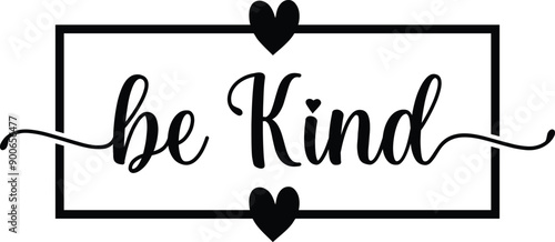 Be kind svg design