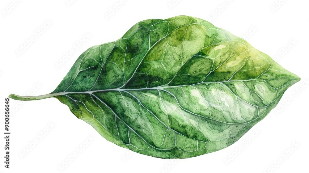 A vibrant green leaf showcasing delicate details and intricate textures, perfect for nature-themed projects or botanical illustrations. A vibrant green leaf showcasing delicate details and intricate textures, perfect for nature-themed projects or botanical illustrations.