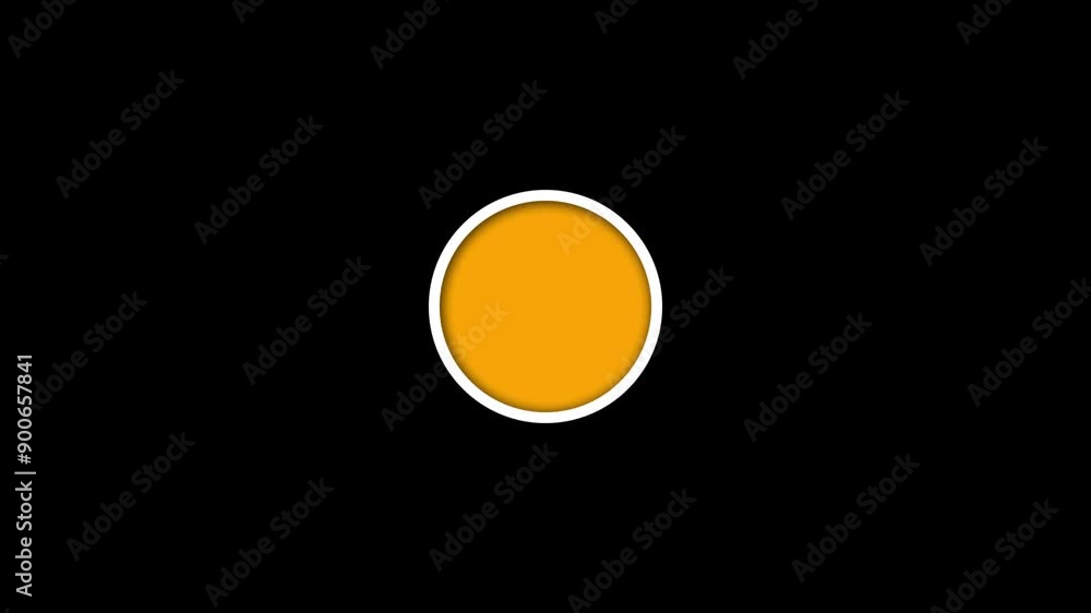 Searching icon animation on black background. Searching icon animation on black background.