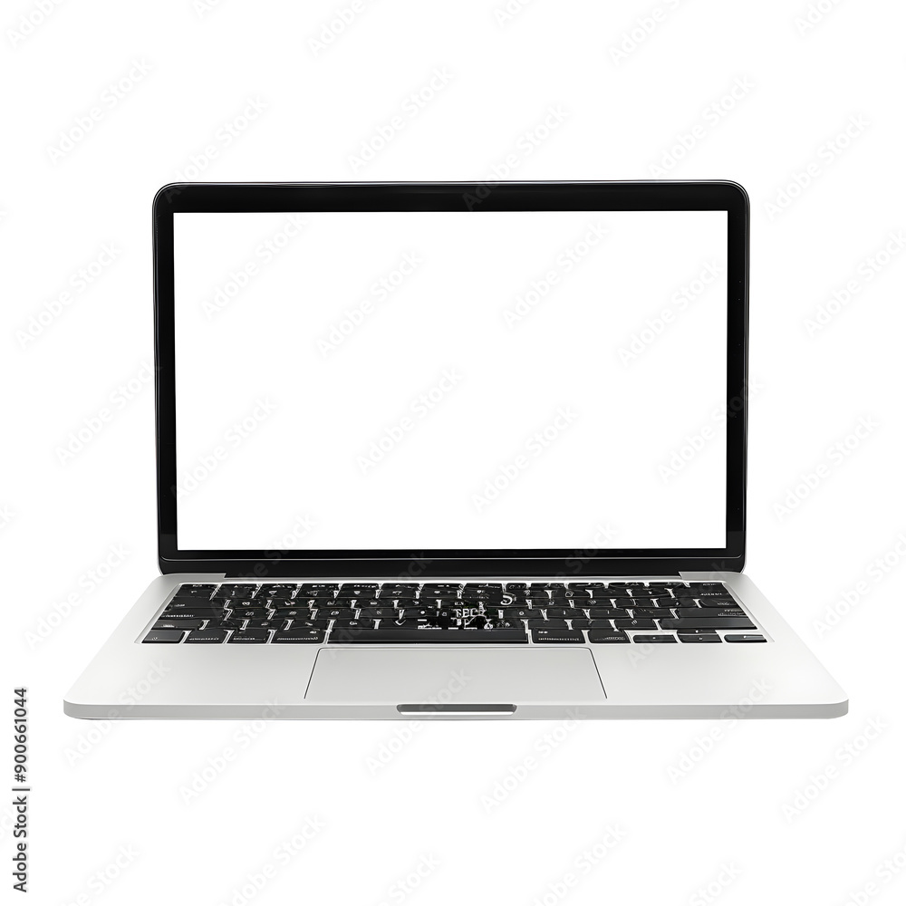 Space Black Modern Laptop mockup in right view with transparent screen for inserting images, isolated on white and transparent background Space Black Modern Laptop mockup in right view with transparent screen for inserting images, isolated on white and transparent background