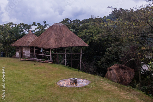 Ecolodge near lake Kifuruka, Uganda