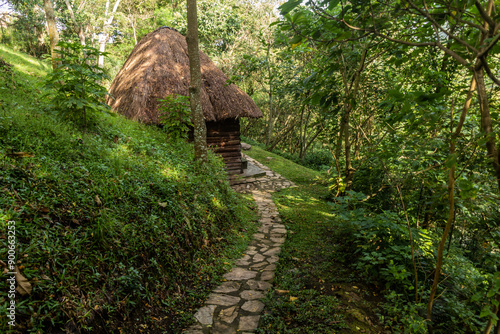 Ecolodge near lake Kifuruka, Uganda