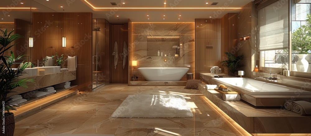 Modern Luxurious Bathroom Interior Design Modern Luxurious Bathroom Interior Design