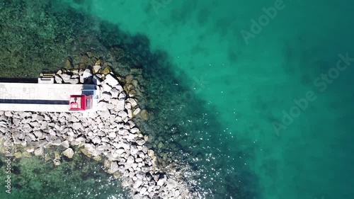 Lighthouse on water 