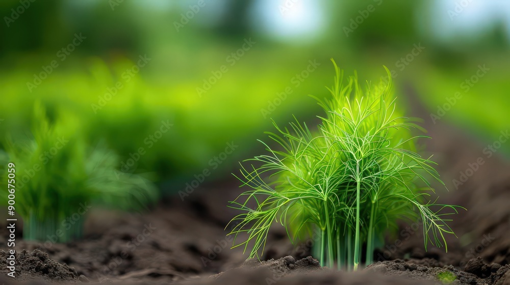 Close-up of vibrant green plants emerging from rich soil, symbolizing growth and renewal in nature. Close-up of vibrant green plants emerging from rich soil, symbolizing growth and renewal in nature.