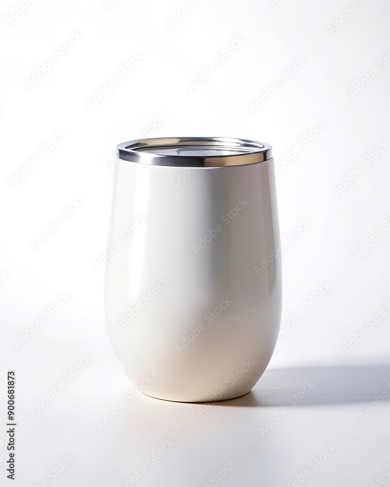 white wine empty tumbler pod mockup design white wine empty tumbler pod mockup design