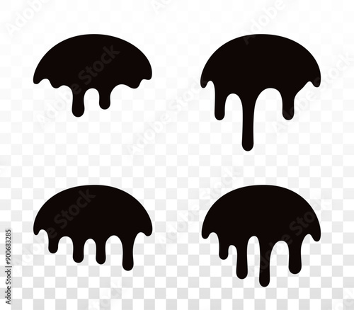 Dripping chocolate. Melting ice cream. Current paint, stains. Current drops. Current inks. Paint dripping. Dripping liquid. Paint flows. Flowing liquid. Molten ice cream. Cream Easter cake.