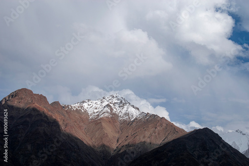 Nubra Vally in Ladakh, India the scenic view of leh ladahkh