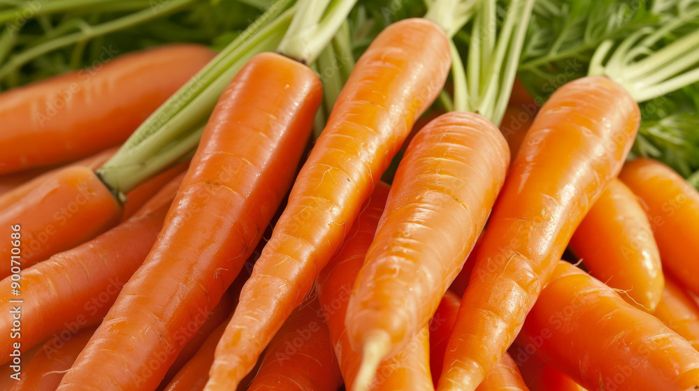 tasty ripe juicy carrots background closeup tasty ripe juicy carrots background closeup