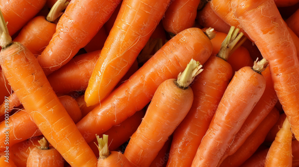 tasty ripe juicy carrots background closeup tasty ripe juicy carrots background closeup
