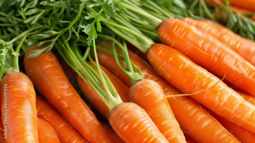 tasty ripe juicy carrots background closeup tasty ripe juicy carrots background closeup
