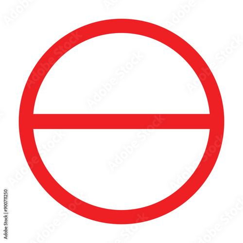 Free Download Stop icon vector. Ban lid stop sign icon simile red on white background. Red prohibition sign on white plate isolated. No sign symbol isolated illustration. - GFXLoad