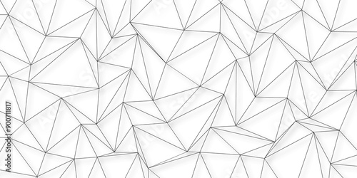 Abstract elegant background black line texture. Abstract black geometric overlapping hexagon pattern abstract futuristic background design. data concept, poster, flyer, wallpaper vector illustration