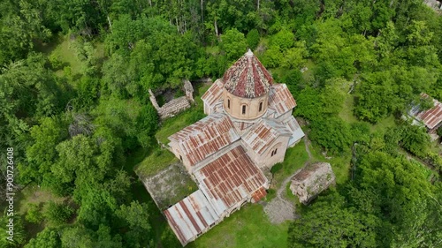 Haho (Hahuli) Monastery. Medieval Georgian Orthodox monastery. Monasteries of Turkey. Tortum, Erzurum photo