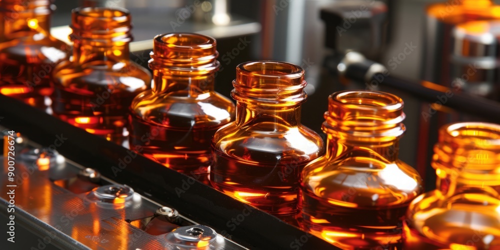 Precision Assurance: Quality Control Technician Monitoring Beverage Production Precision Assurance: Quality Control Technician Monitoring Beverage Production