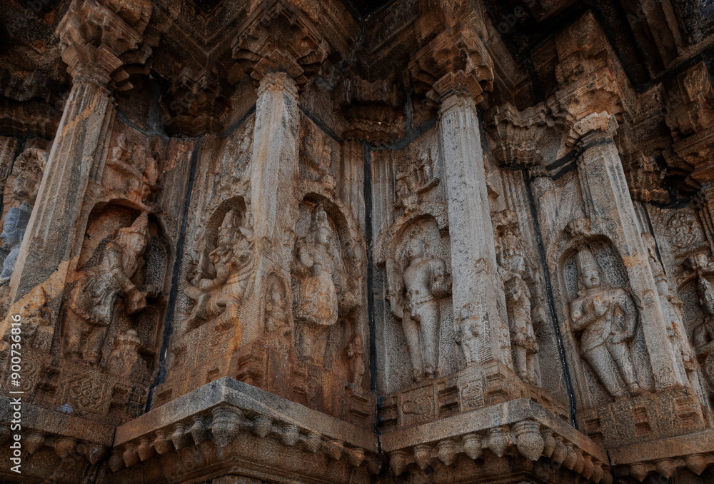 Sri Vidyashankar Temple in memory of pontiff Sri Vidyashankar in Sringeri, India. Sri Vidyashankar Temple in memory of pontiff Sri Vidyashankar in Sringeri, India.