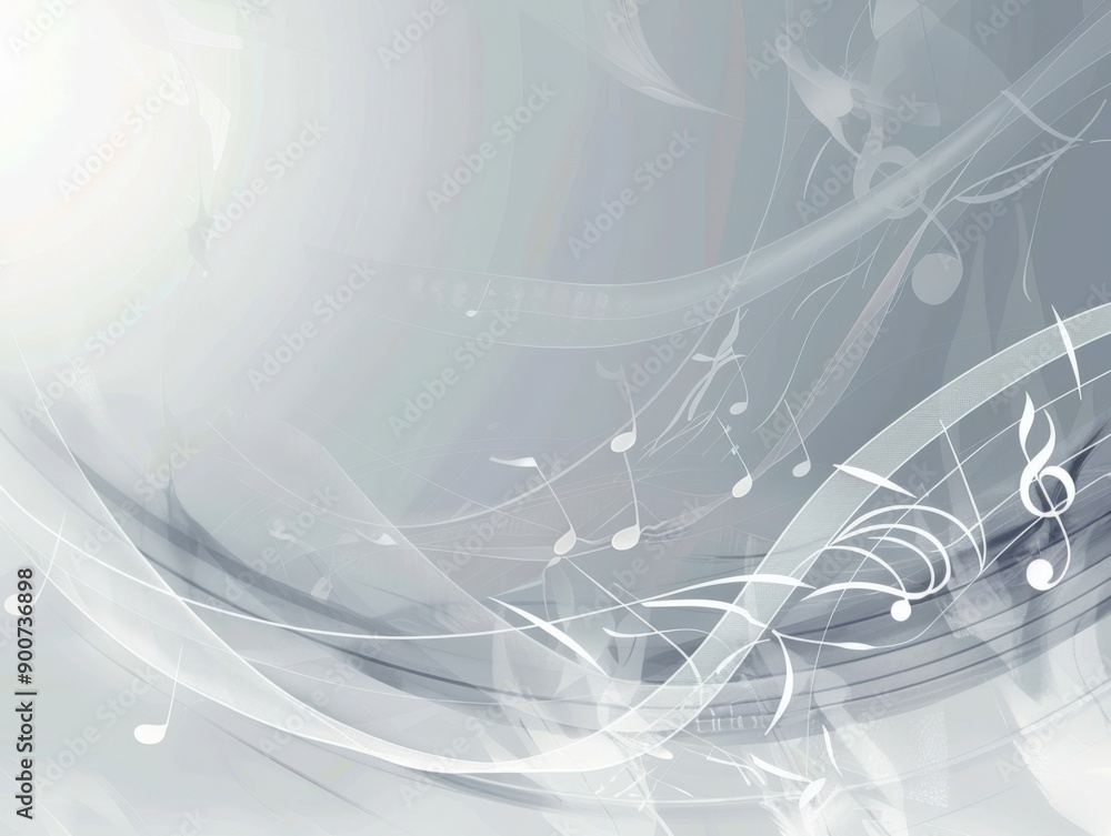 Ethereal light and misty swirls in a soft white palette Ethereal light and misty swirls in a soft white palette