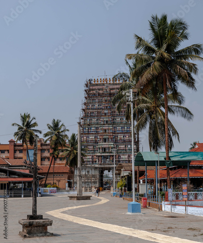 Sri Vidyashankar Temple in memory of pontiff Sri Vidyashankar in Sringeri, India.
