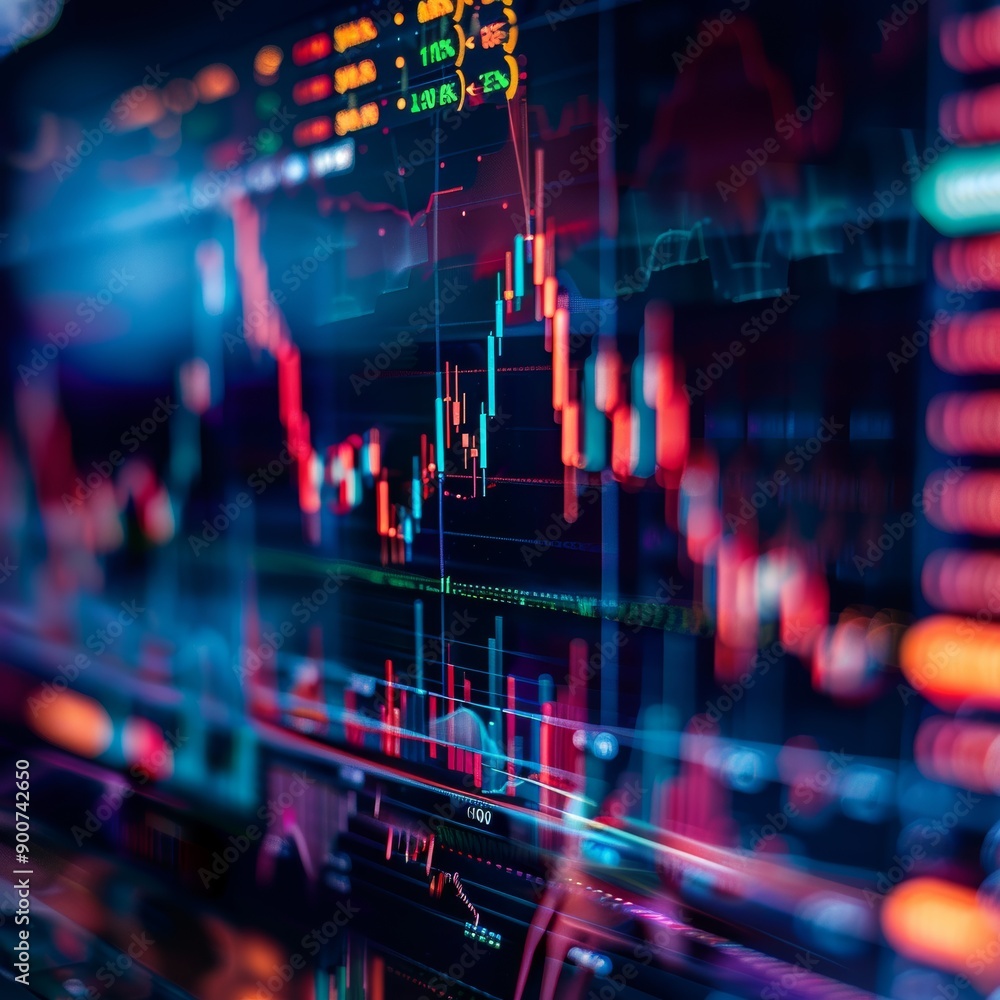 Financial freedom concept in bull market via bitcoin investment, charts, and analysis, wide banner Financial freedom concept in bull market via bitcoin investment, charts, and analysis, wide banner
